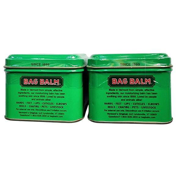 Vermont’s Original Bag Balm – 8 oz tin –2 pack - Picture 2 of 3